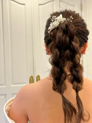 ロング 若井 春実のヘアスタイル