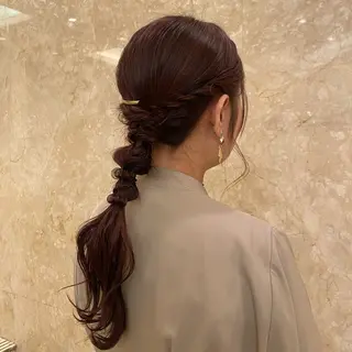 ロング C-LOOP UNITED ATELIER所属・似合わせカット /ニュアンスパーマのヘアスタイル