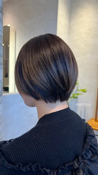 ショート 田中 千尋のヘアスタイル