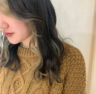 カラー ヘアアレンジ 海外レイヤー鯉渕 【海外風メンズも◎】のヘアスタイル