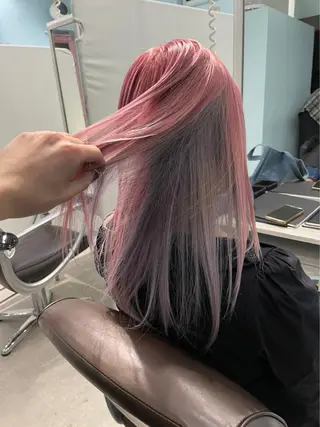 ロング カラー 🧸ミルクティー🧸 kousei🧸のヘアスタイル