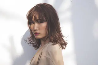 ミディアム allum所属・福村 拓也のヘアスタイル