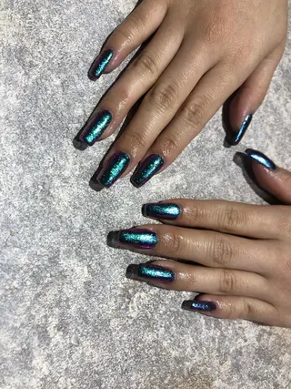 ネイル Amber21.所属・Nagahama Akariのネイルデザイン