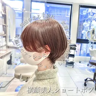 ショート 横山 直輝のヘアスタイル