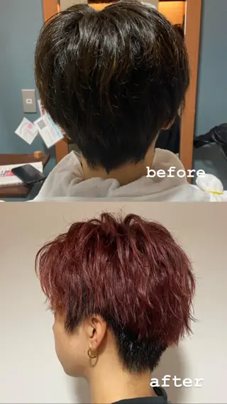 ショート カラー ノンダメージサロン/ 北川瑞樹のヘアスタイル