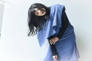 セミロング SLASHスラッシュ 兵頭　裕のヘアスタイル