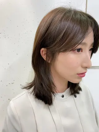 ミディアム メンズ特化 刈り上げない/金井のヘアスタイル