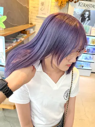 カラー 池本 勇大のヘアスタイル