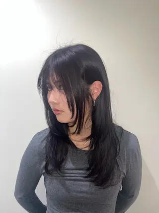 ミディアム カット無料/ みく🧸💟表参道のヘアスタイル