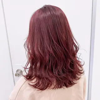 ミディアム ブリーチなし暖色 💗AKARI💗のヘアスタイル