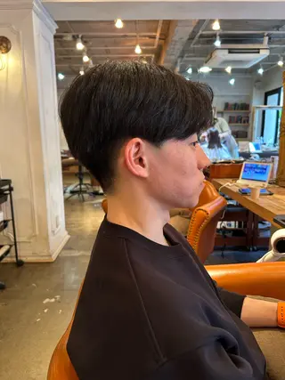 ショート メンズ 韓国風カット/ 髪質改善 黒崎のヘアスタイル