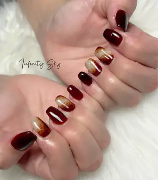 ネイル infinity skyのネイルデザイン