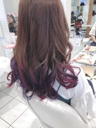 セミロング カラー クーポン お試し価格有り！のヘアスタイル