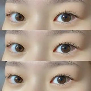 セミロング カラー パーマ ヘアアレンジ メンズ キッズ ネイル マツエク・マツパ アイブロウ 𓊆ᶠᵉᵉʸ𓊇 ᶜᴴᴵᴴᴬᴿᵁのマツエク・マツパデザイン