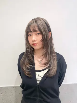 ロング GO TODAY SHAiRE SALON 原宿本店所属・REINA/ブリーチ /ハイトーン/原宿のヘアスタイル
