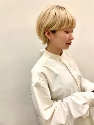 ショート カラー off所属・【モデルさん募集！】 ✂︎小林マキトのヘアスタイル