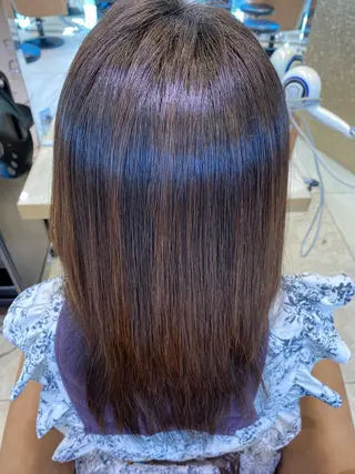 ロング 艶カラー美髪縮毛矯正 /髪質改善✨️ユウキのヘアスタイル