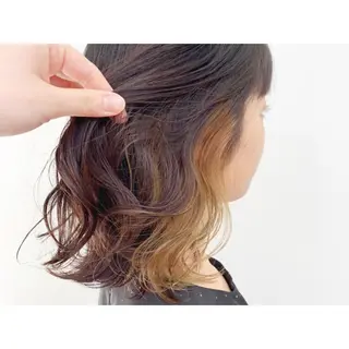 セミロング merci.所属・🌻あいり merci.🌻のヘアスタイル