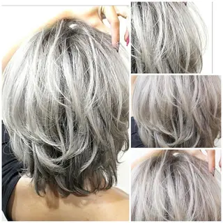 ショート カラー ヘアアレンジ Shelltie Fiel (シェルティフィエル)所属・次世代シールエクステ 錦糸町 小泉 朋之のヘアスタイル
