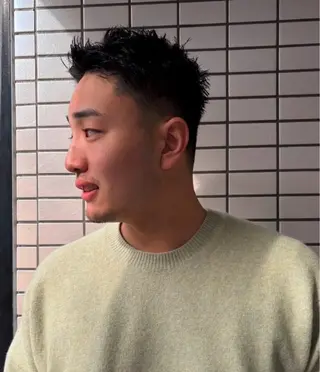 ショート メンズ 渋谷/原宿/メンズ/ コヤマトモヤのヘアスタイル