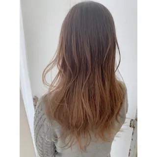 ロング カラー fio マナミのヘアスタイル