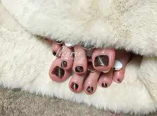 ネイル フルリール 【プライベートサロンのネイルデザイン