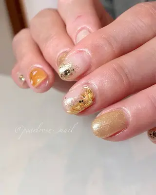 ネイル Beauty salon Ryu・ange所属・PEARL ROSE パールローズのネイルデザイン