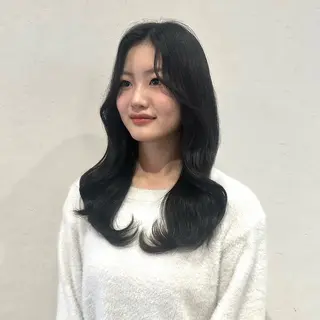 ロング カラー 【RISA大濠店】 ʀɪɴᴀ 🌼のヘアスタイル