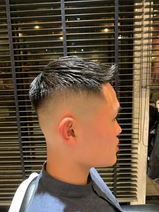 ショート メンズ BARBER SHOP NEW  STANDARD所属・アルガ ダイキのヘアスタイル