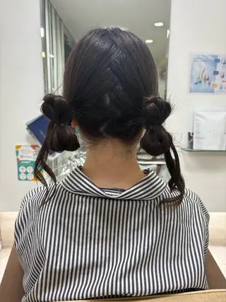 栗田 優月のヘアスタイル