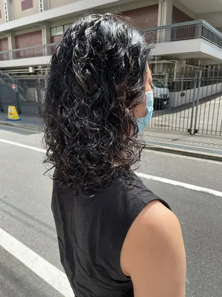 ロング パーマ キッズ オトナヘア🌸 harukaのヘアスタイル