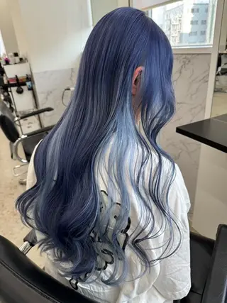 ロング 福田 彩心のヘアスタイル