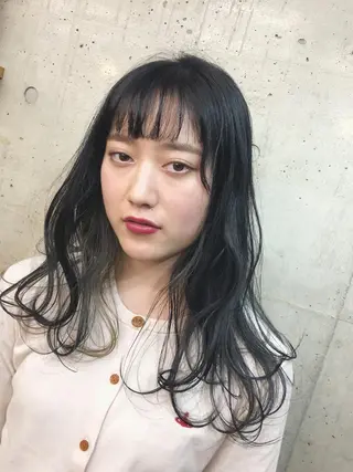 ミディアム カラー センスをお届けします 大谷将生INFPのヘアスタイル