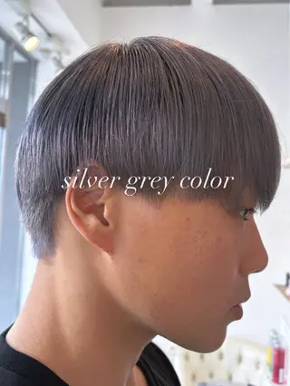 ショート カラー メンズ 🦋ハイトーン特化 🦋‪Nozomiのヘアスタイル