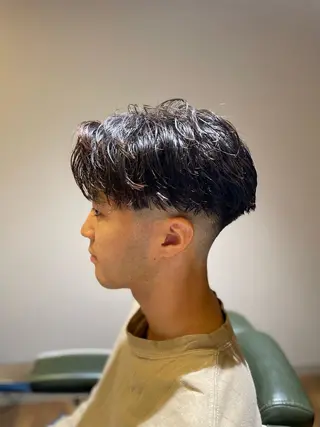 ショート メンズ LoRE hair coordinate 京都駅前店所属・島田 龍生のヘアスタイル