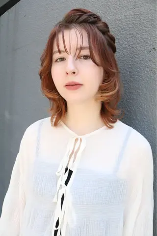 ミディアム 🖤keina🖤 詳細必読:*･のヘアスタイル