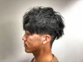 ショート メンズ 美髪矯正 Rioのヘアスタイル