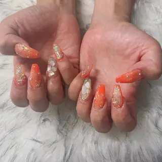 ロング mao .のネイルデザイン