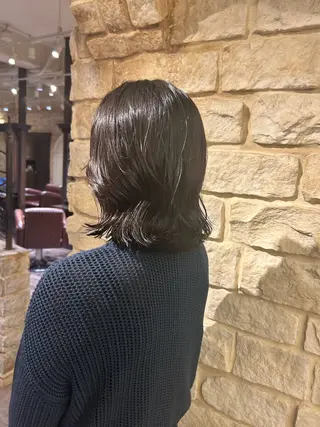 パーマ Mei /オリーブ カラー/アレンジのヘアスタイル