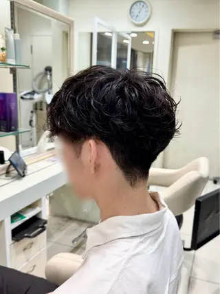 パーマ メンズ 【𝐀𝐬𝐡-池袋 】ひな 🎀💭のヘアスタイル