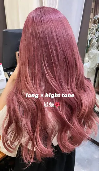 ロング カラー uno rioのヘアスタイル