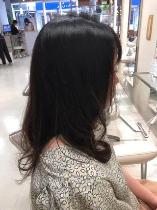 ロング 阿部 美咲のヘアスタイル