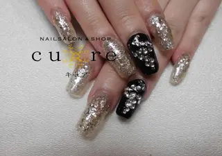 ロング ネイル ネイルサロン Cureのネイルデザイン