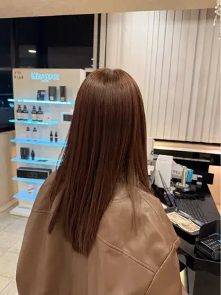 ロング カラー stellerPREMIUM所属・牧 楓花のヘアスタイル
