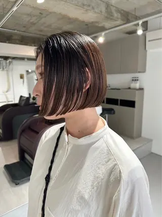 ショート CAMINO REAL所属・natsumi zenshoのヘアスタイル