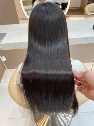 ロング ブリーチなし/ 透明感カラー/松沢のヘアスタイル