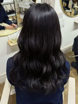 ロング カラー Ria🌙*ﾟ 艶カラーのヘアスタイル