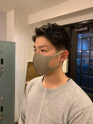 ショート メンズ 笠原 敦司のヘアスタイル