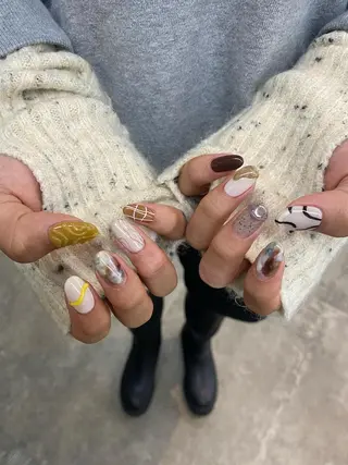 ネイル nable.所属・栗林 実莉のネイルデザイン