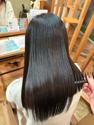 ロング 透明感カラー/ 小顔カット/ミヅキのヘアスタイル